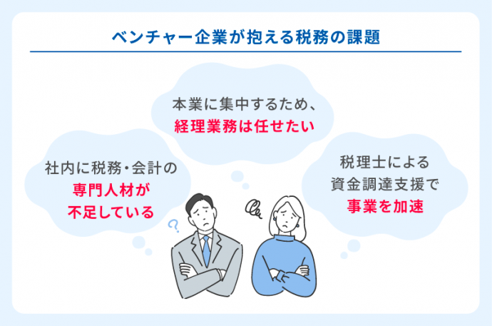 ベンチャー企業が抱える税務の課題