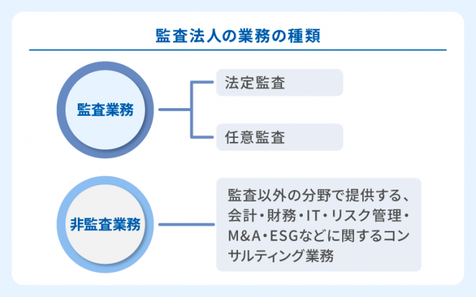 監査法人の業務の種類